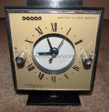 AM/FM Clock Radio DR-323; Decca Records, Inc.; (ID = 1492822) Radio