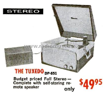 The Tuxedo DP-651; Decca Records, Inc.; (ID = 1199506) R-Player