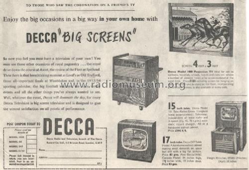1000; Decca Brand, Samuel (ID = 1272890) Television