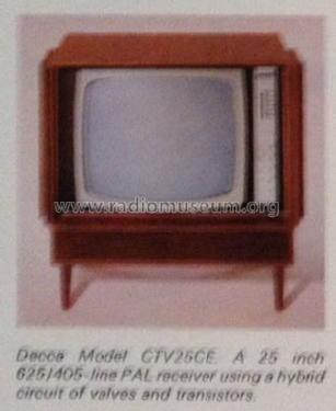 CTV25CE; Decca, London (ID = 1746802) Television