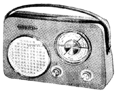 Debonette TP50A; Decca, London (ID = 464314) Radio