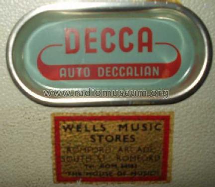 Deccalian 88; Decca Brand, Samuel (ID = 1143351) Enrég.-R