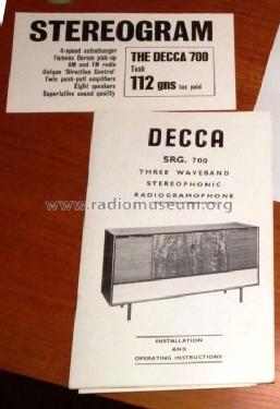 SRG700; Decca Brand, Samuel (ID = 1951403) Radio