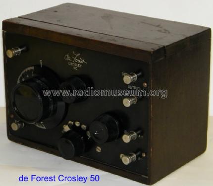 50; De Forest DeForest (ID = 939275) Radio