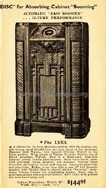 Lyra Lyre Ch= 6D932; De Forest DeForest (ID = 1164768) Radio