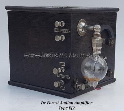Audion Amplifier Type EJ2; DeForest Radio (ID = 2313087) Ampl/Mixer