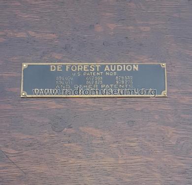 Audion Detector RJ5; DeForest Radio (ID = 2313055) mod-pre26