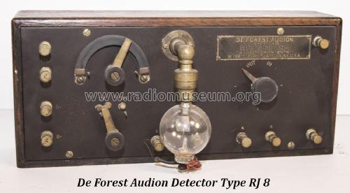 Audion Detector RJ 8; DeForest Radio (ID = 2306075) mod-pre26