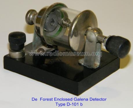 Enclosed Galena Detector Type D-101 b; DeForest Radio (ID = 1193378) Radio part