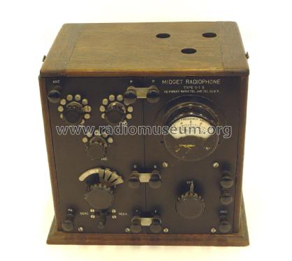 'Midget' Radiophone Transmitter Type OT-3; DeForest Radio (ID = 2377063) Amateur-T