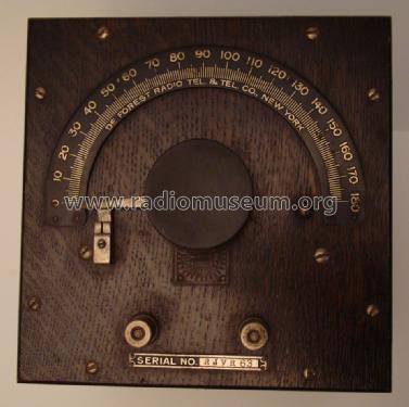 R-J Variometer ; DeForest Radio (ID = 1078745) mod-pre26