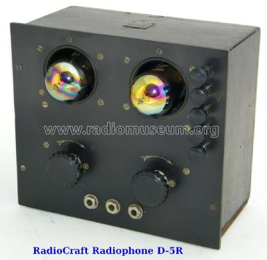 Radio-Craft Radiophone D-5R; DeForest Radio (ID = 1980441) Ampl/Mixer