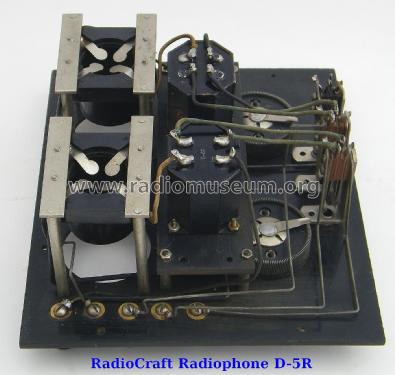 Radio-Craft Radiophone D-5R; DeForest Radio (ID = 1980447) Ampl/Mixer