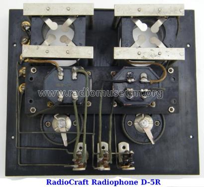 Radio-Craft Radiophone D-5R; DeForest Radio (ID = 1980450) Ampl/Mixer