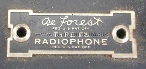 Radiophone F-5-AL; DeForest Radio (ID = 383304) Radio