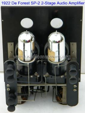 SP-2 2-Stage Audio Amplifier; DeForest Radio (ID = 893983) Ampl/Mixer