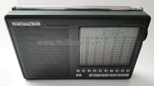 PLL FM Stereo/SW MW LW Dual Conversion Synthesized World Receiver DE-1103; Degen 深圳市德劲电子有限公司 (ID = 3019755) Radio