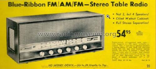 FM/AM/FM Stereo Receiver FMS-749; Delmonico; Long (ID = 1349000) Radio