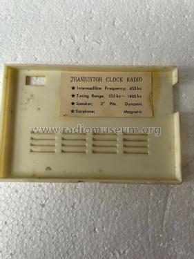 Seven Transistor Clock Radio TR-7C; Delmonico; Long (ID = 2749219) Radio