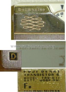 Transistor 6 TRB-611; Delmonico; Long (ID = 1011879) Radio
