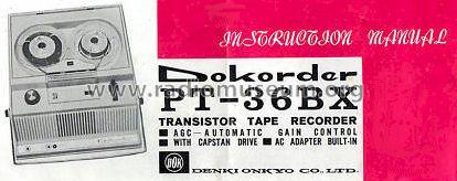 Dokorder PT-36BX; Denki Onkyo Co., Ltd (ID = 825968) Sonido-V