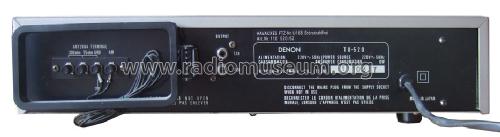 Precision audio component / AM-FM Stereo Tuner TU-520; Denon Marke / brand (ID = 1487451) Radio