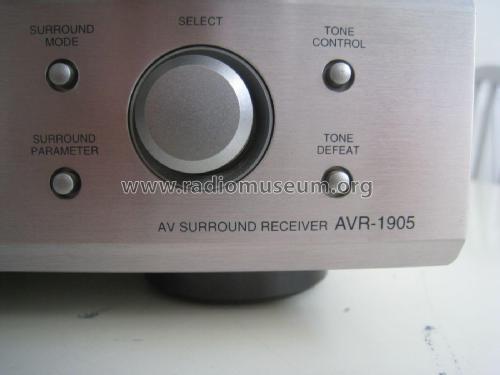AV Surround Receiver AVR 1905; Denon Marke / brand (ID = 2002018) Radio