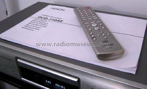 Compact Disc Player DCD-710AE; Denon Marke / brand (ID = 1967104) Enrég.-R