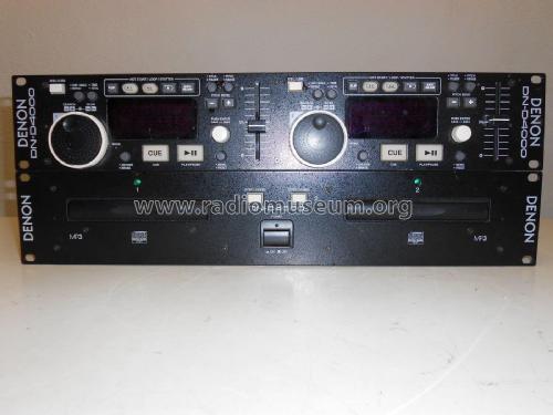 Double CD Player DN-D4000; Denon Marke / brand (ID = 2302613) R-Player