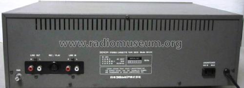 Stereo Cassette Tape Deck DR-370; Denon Marke / brand (ID = 2400280) R-Player