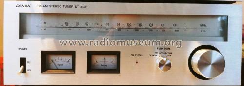 FM-AM Stereo Tuner ST-3370; Denon Marke / brand (ID = 2408253) Radio