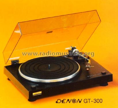 Player System GT-300; Denon Marke / brand (ID = 1600041) Enrég.-R