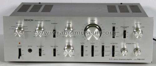 HiFi Stereo Integrated Amplifier PMA-600; Denon Marke / brand (ID = 2403913) Ampl/Mixer