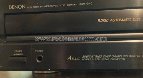 PCM Audio Technology / CD Auto Changer DCM-340; Denon Marke / brand (ID = 2974095) Reg-Riprod