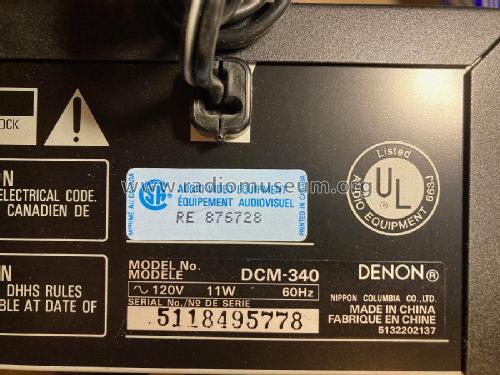 PCM Audio Technology / CD Auto Changer DCM-340; Denon Marke / brand (ID = 2974101) Reg-Riprod