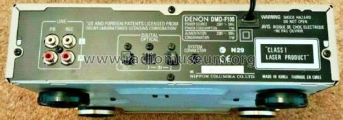 Personal Component System / Minidisc Recorder DMD-F100; Denon Marke / brand (ID = 2406176) R-Player