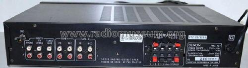 Precision audio component / pre-main amplifier PMA-707; Denon Marke / brand (ID = 2403699) Verst/Mix