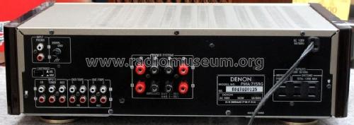 Precision Audio Component / Integrated Stereo Amplifier PMA-715RG; Denon Marke / brand (ID = 2411774) Ampl/Mixer