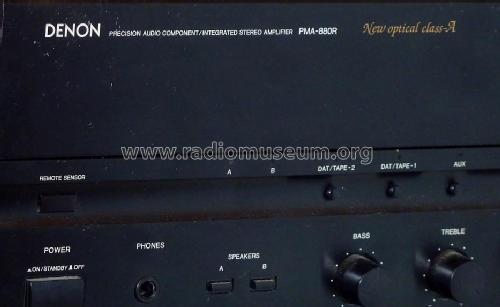 Precision Audio Component / Integrated Stereo Amplifier PMA-880R; Denon Marke / brand (ID = 1852366) Verst/Mix