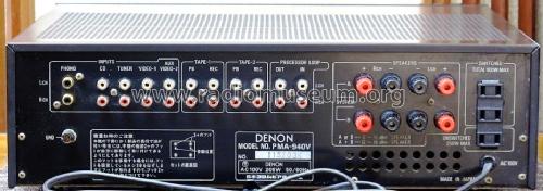 Precision audio component / pre-main amplifier PMA-940V; Denon Marke / brand (ID = 2403718) Ampl/Mixer