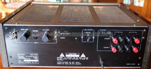 Precision audio component / stereo power amplifier POA-1500; Denon Marke / brand (ID = 2403742) Ampl/Mixer
