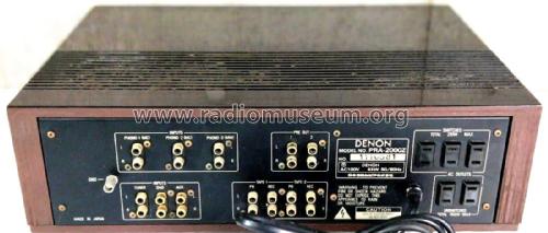 Precision audio component / stereo pre-amplifier PRA-2000Z; Denon Marke / brand (ID = 2403748) Verst/Mix