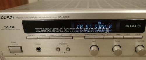 Precision Audio Component AM FM Stereo Receiver DRA-385RD; Denon Marke / brand (ID = 2354235) Radio