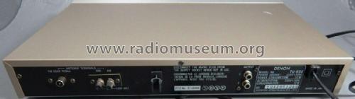 Precision Audio Component / AM-FM Stereo Tuner TU-600; Denon Marke / brand (ID = 2409790) Radio