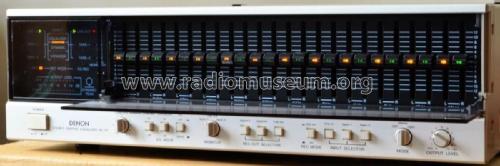 Precision audio component / stereo graphic equalizer DE-70; Denon Marke / brand (ID = 2412721) Ampl/Mixer