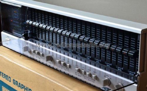 Precision audio component / stereo graphic equalizer DE-70; Denon Marke / brand (ID = 2412722) Ampl/Mixer
