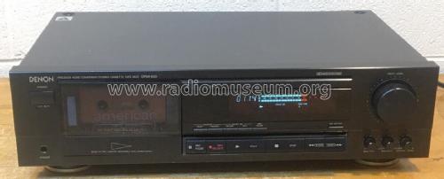 Precision Audio Component / Stereo Cassette Tape Deck DRM-600; Denon Marke / brand (ID = 2973252) R-Player