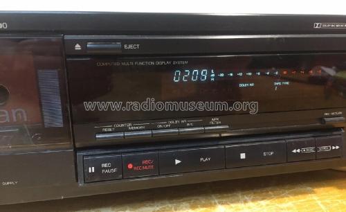 Precision Audio Component / Stereo Cassette Tape Deck DRM-600; Denon Marke / brand (ID = 2973254) R-Player