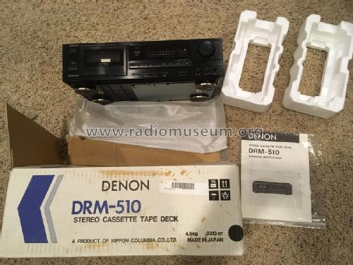 Precision Audio Component/Stereo Cassette Tape Deck DRM-510; Denon Marke / brand (ID = 2974374) Ton-Bild