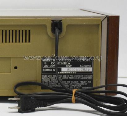 Precision Audio Component / Stereo Cassette Tape Deck DR-70; Denon Marke / brand (ID = 2974842) R-Player